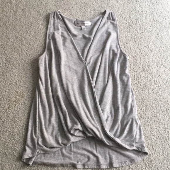 wrap front tank top